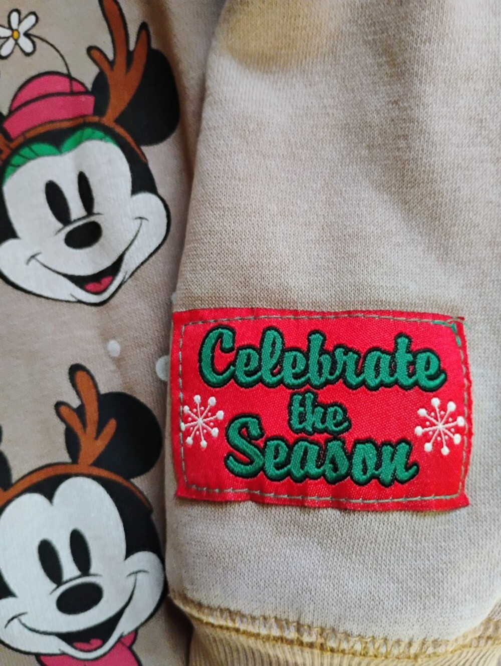 Child's Christmas Mickey Mouse And Gang Celebrate The Season Sweater